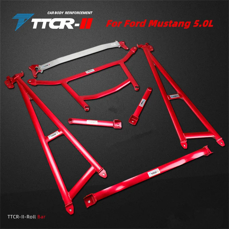 TTCR-II suspension strut bar for Ford mondeo 2013-2017 car accessories  stabilizer bar Aluminum alloy bar tension rod - AliExpress