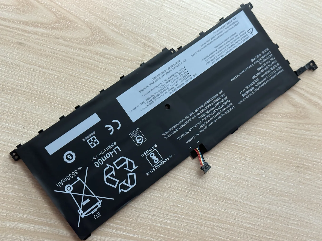 01AV409 01AV439 Battery for Lenovo ThinkPad X1 Yoga Carbon 4th Gen