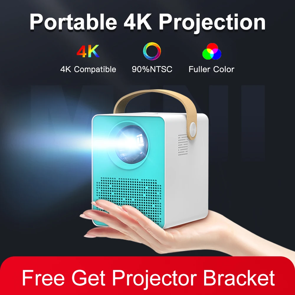 Daozhen Projector 1080p Native 1920*1080p Video Projector 4k Hd Projection,for Outdoor Movie Home Portable Wifi Projector - Projectors - AliExpress