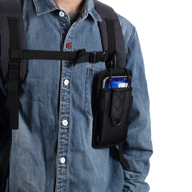Oxford Cloth Universal Cell Phone Bag with Hanging Shoulder Strap