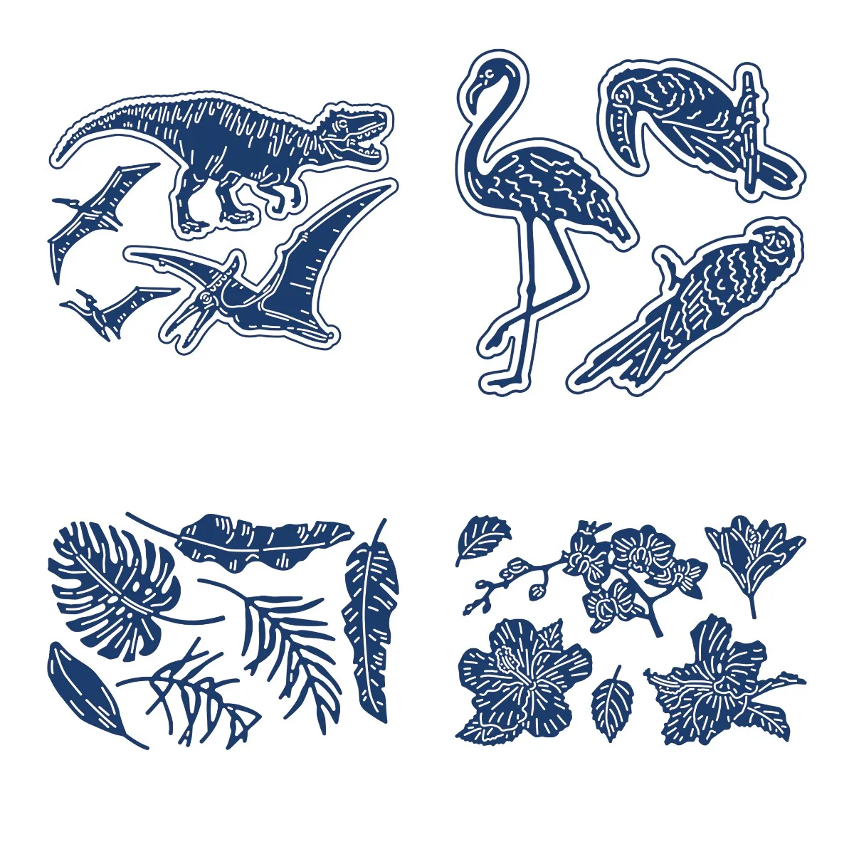 

Animal And Plant Series Metal Cutting Die 2022 New Diy Molds Scrapbooking Paper Making Cuts Crafts Big Handmade Card