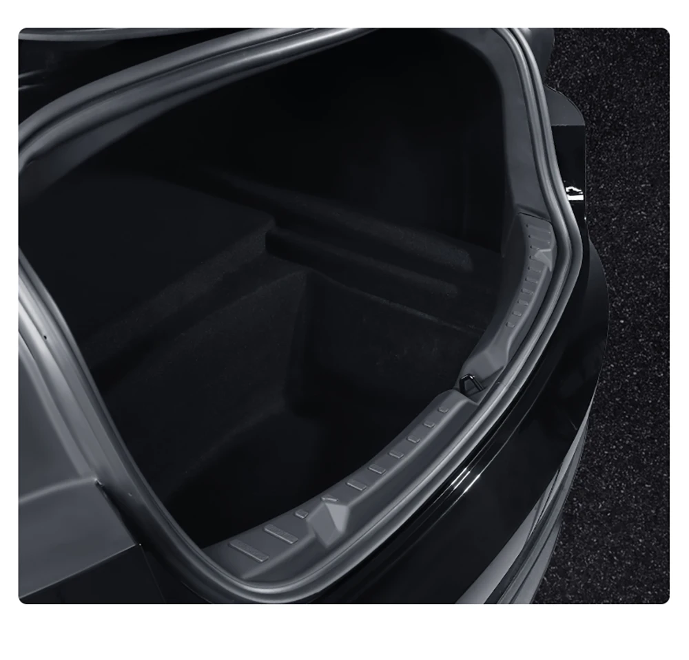 Trunk Protector Guard For Tesla Model 3 Y Juniper Highland Anti-Scratch TPE Mat