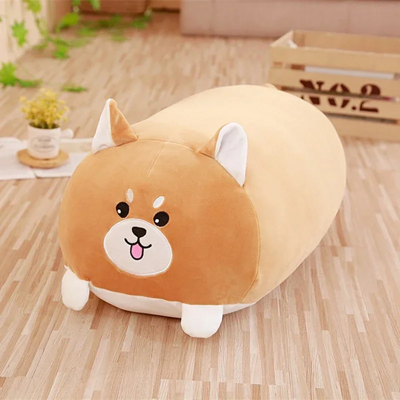 Soft Animal Cartoon Plush Toy Pregnancy Waist Pillow Pregnant Women Cushion Cute Dog Cat Penguin Pig Frog Stuffed Shiba