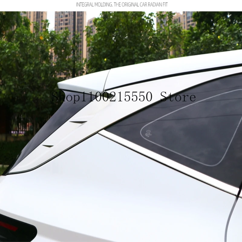 Hyundai Tucson NX4 2021-2025 스테인레스 스틸 하단 창틀 트림 Windows 몰딩 장식 스트립 스티커