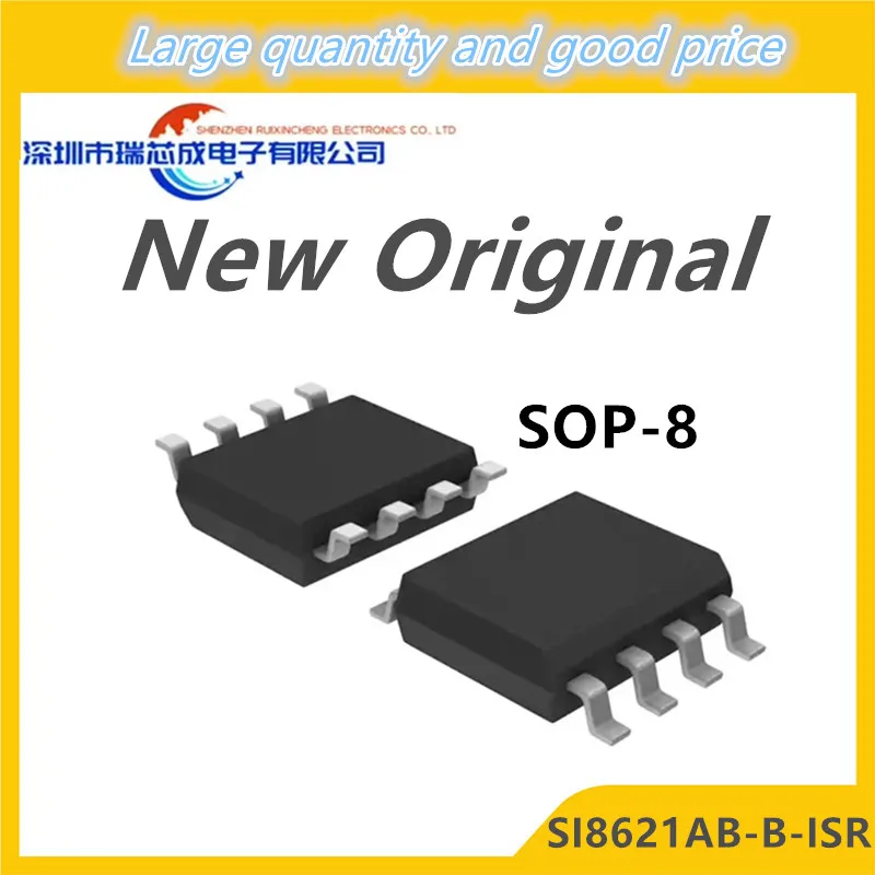 

(5 шт.) 100% новый набор микросхем SI8621AB SI8621AB-B-ISR sop-8
