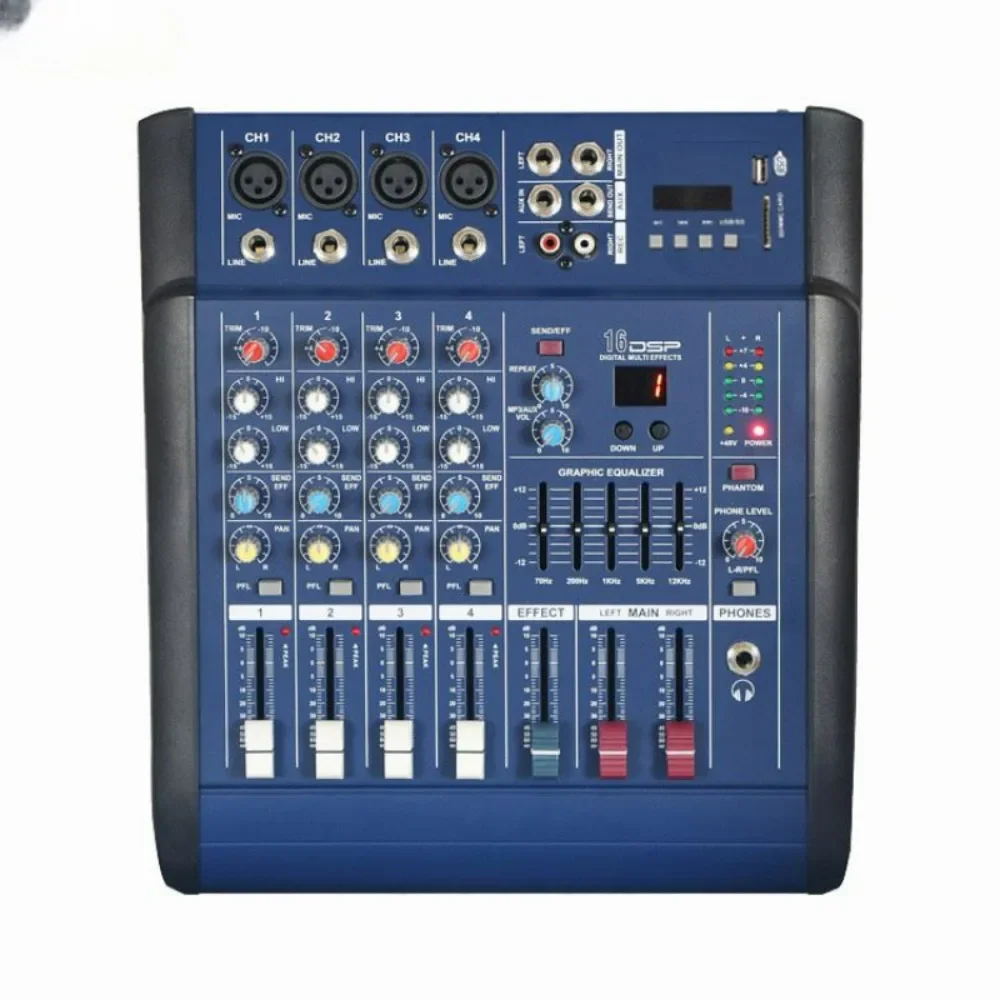 

4-канальный микшер 402D с USB-миксером, подходит для караоке стол KTV Music DJ MP3