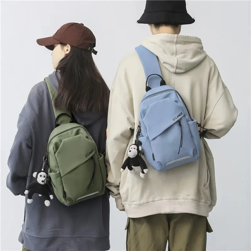 Fashion New Waist Bag Street Trend Chest Pack Shoulder Bag Unisex High Quality Nylon Belt Bags Brand Designer Phone Pack Purse