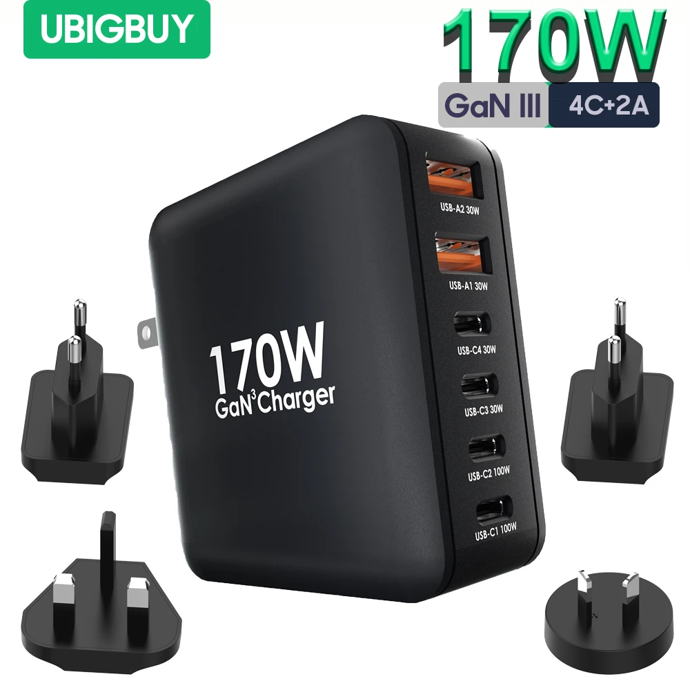 WOTOBEUS 118W Caricabatterie Auto USB-C Con Base Metallica - 3 Porte (100W PD3.0 + 30W PD + 18W QC), Ricarica Veloce Per IPhone, IPad, MacBook, Samsung, Pixel, Controllo Temperatura
