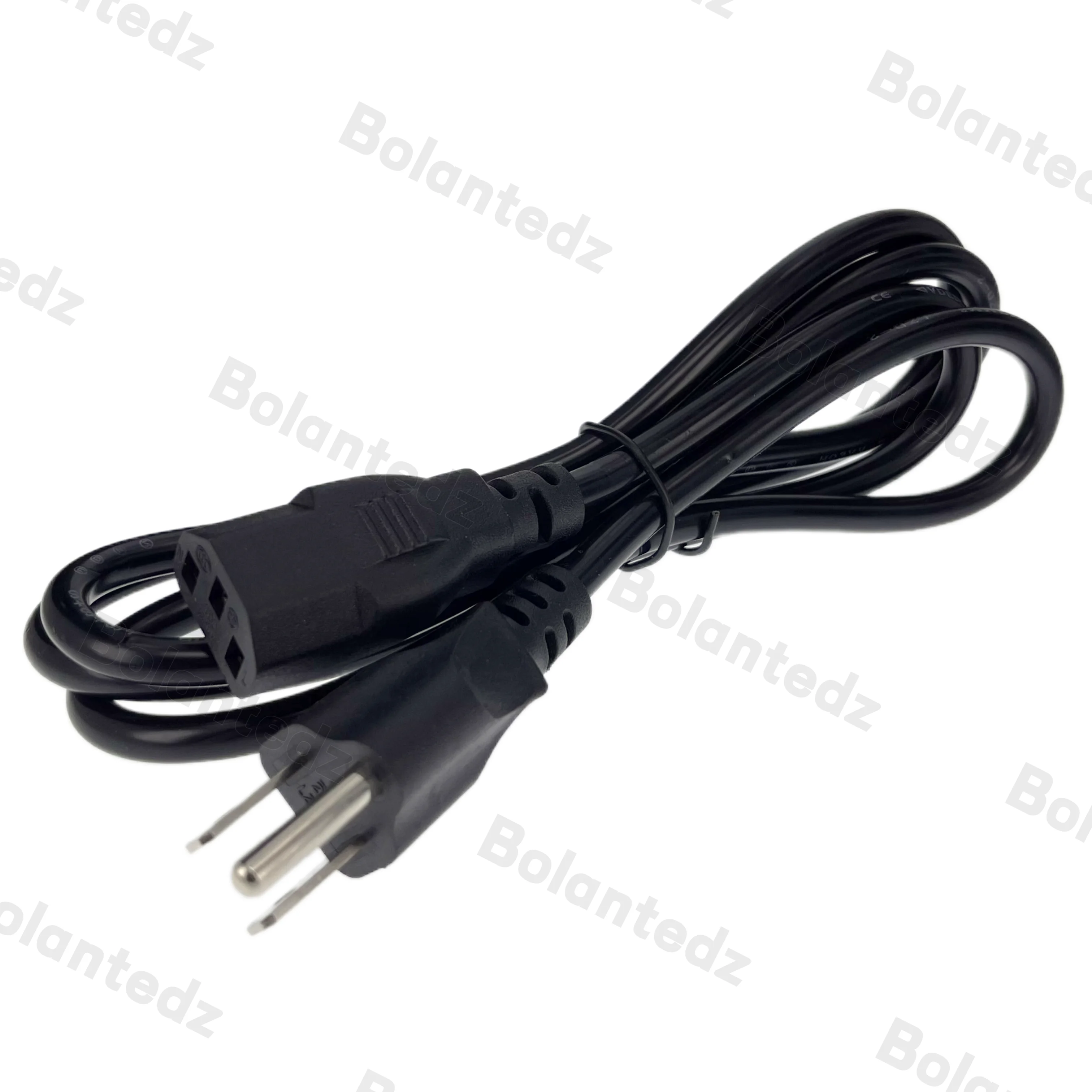 USA US AC Power Cord 3 Prong American IEC C13 Power Supply Lead Extension Cable 1.2m