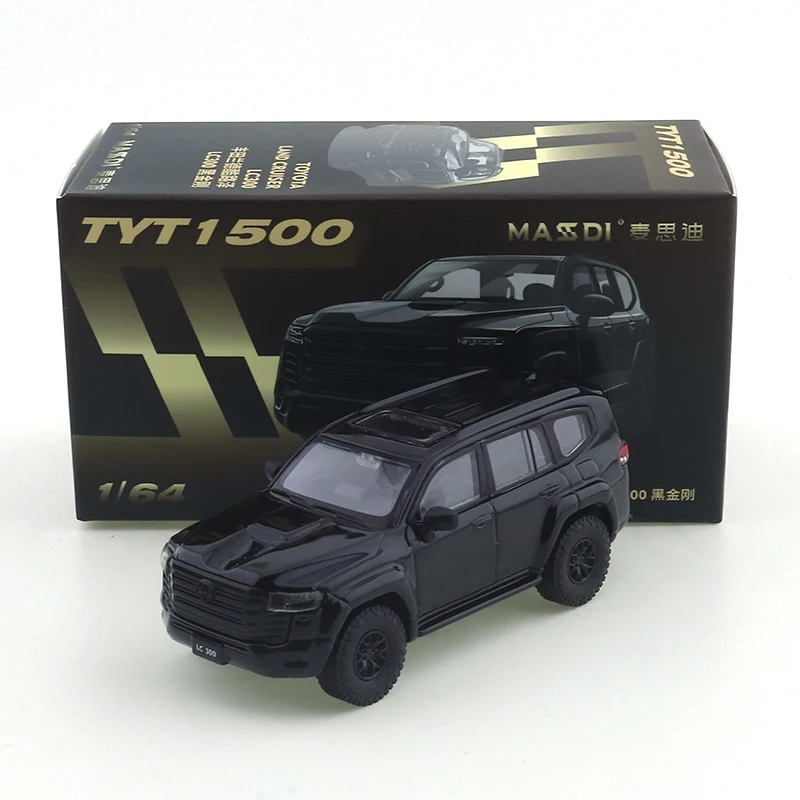 MASDI 1/64 トヨタ ランドクルーザー LC300 モデル装飾ダイキャスト