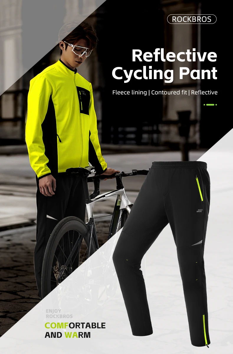 winter cycling pants full view