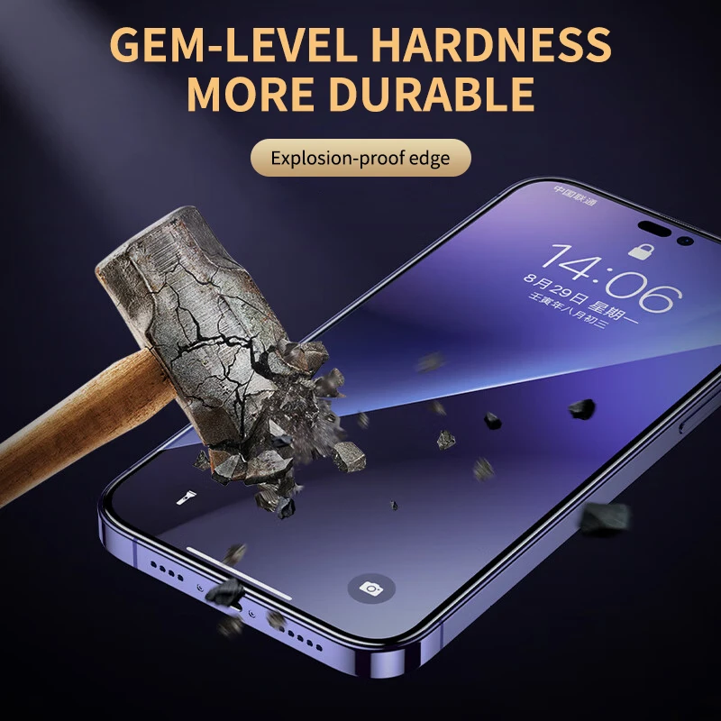 Premium Tempered Glass Screen Protector - 4-Pack
