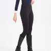 Spring and summer riding pants women's knitted high-stretch, slim-fitting silicone riding pants tight riding pants breathable we 3