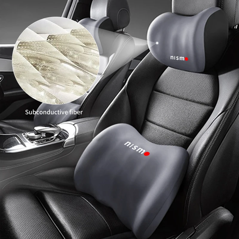 Poggiatesta Per Auto Cuscino Lombare Schienale Cuscino Lombare Cuscino Per Collo Auto Per Nissan Qashqai X-Trail Patrol Skyline Silvia Gtr Nismo