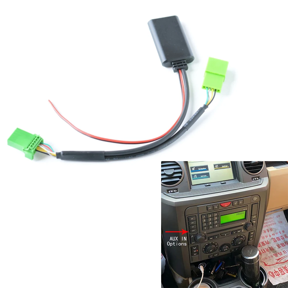 CarRadioAudioCableAdapterHarnessConnectorForLandRoverFor