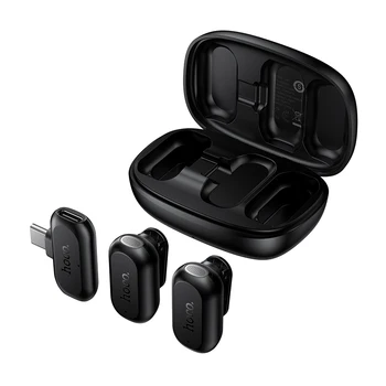 HOCO Smart Ai Riduzione del Rumore Microfono Senza Fili Adattatore USB C Supporto Per iPhone 17 16 15 Pro Max Registrazione Video Del Telefono Android