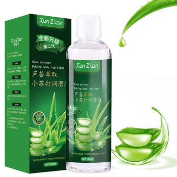 Lubricant for Sex Aloe Water-Based Lube Anal Safer Intimate Gel Vaginal Toy Lubrication Oil Adult for Women Men Erotic Tools 18+ 1