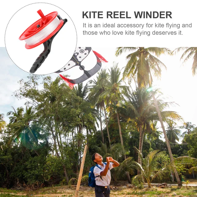 2pcs Kite Reel Winder with 100m String for Flying Kites Outdoor