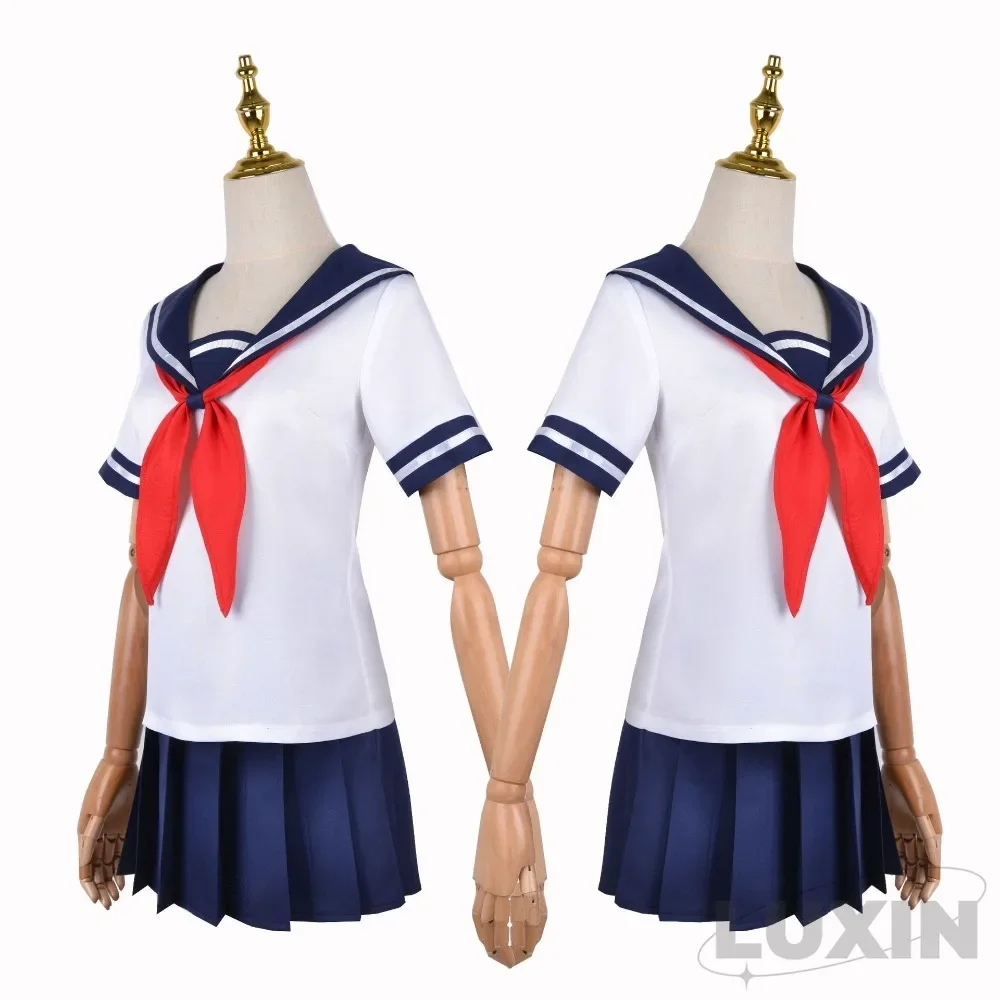 Yandere Simulator Ayano Aishi Cosplay Costumes Osana Najimi School Uniform  Amai Odayaka Jk Uniform Osoro Shidesu Costumes Women - AliExpress