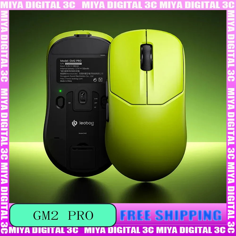 Modal Mouse LEOBOG GM2 GM2pro Wireless Mouse Tri-modal Wired Bluetooth Lightweight ...