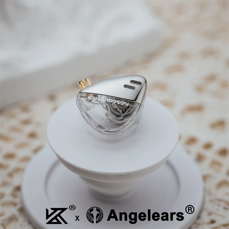 KZ X Angelears Libra X Ultra Wide Frequency Dynamic IEMs Wired Earphones HiFi Stereo Bass Music Sport Headphones Gaming Headset 2
