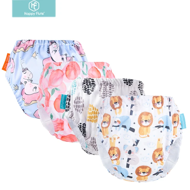 Cotton Baby Washable Clothes Happy Flute  Baby Washable Reusable Diapers -  1 Pcs - Aliexpress