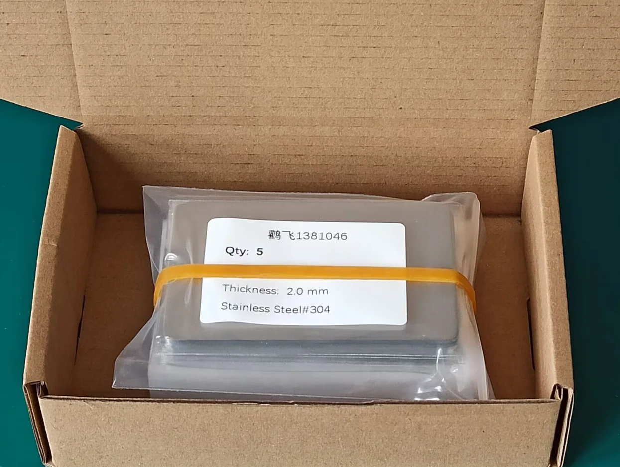 Business Cards Thick 2mm Stainless Steel Business Card Heavy Duty Metal Plate Size 85*53mm Double Sided Matte Finish