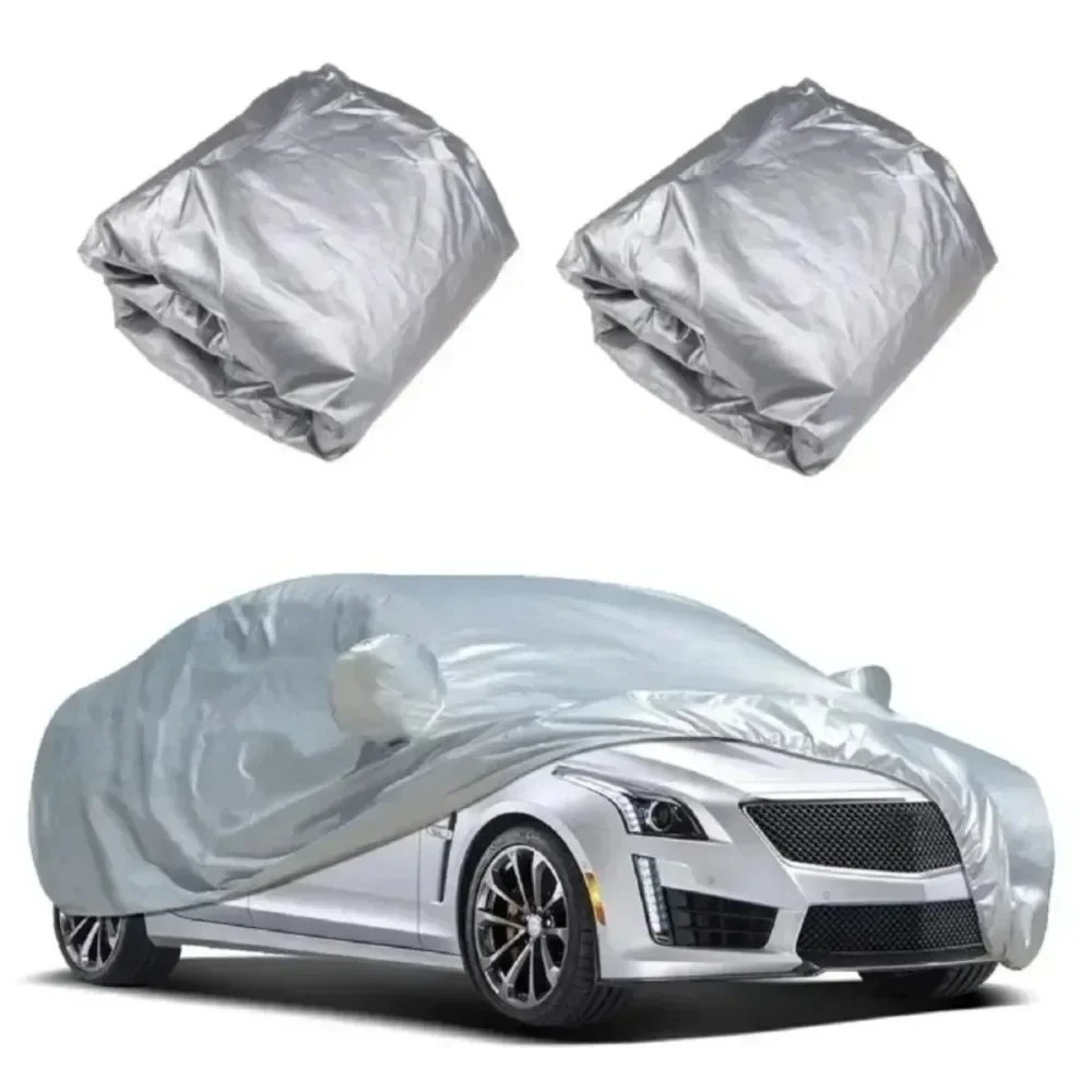 Car Cover Outdoor Protection Full Exterior Snow Cover Dustproof Universal for Sedan Scratch-Resistant Sedan Suit SUV