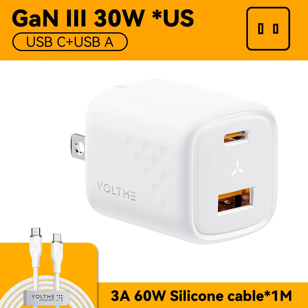 Cargador de carga rápida tipo C portátil  Iphone 30W Voltme cargador-30W  Pd Super Usb - Aliexpress