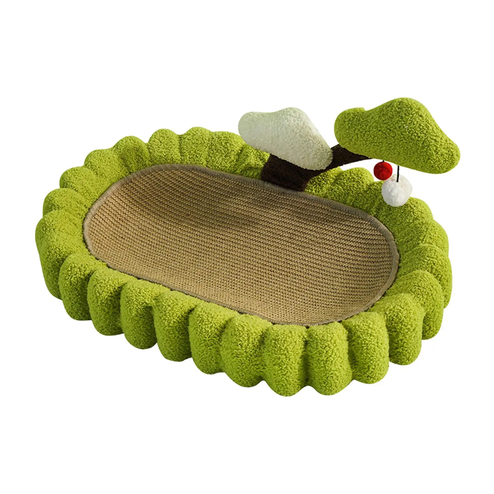 Cat Scratcher Bed Protection Furniture Protector Cat Cardboard Bed Cat Scratch Pad Bowl Cat Scratching Board for Training