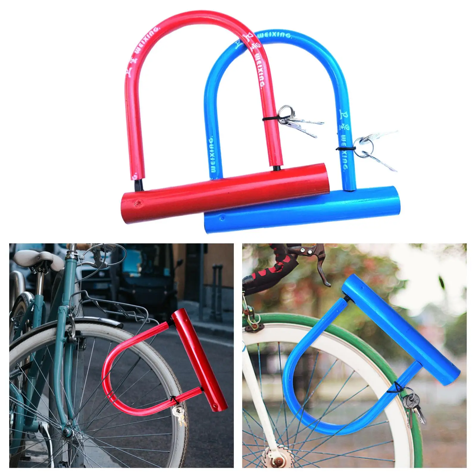 Heavy-Duty U-Lock for Ultimate Bicycle and Outdoor Security