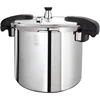 Buffalo 15 Quart Pressure Cooker Stainless Steel - Large Canning Pot with Lid for Home, Commercial Use - Easy to Clean 1