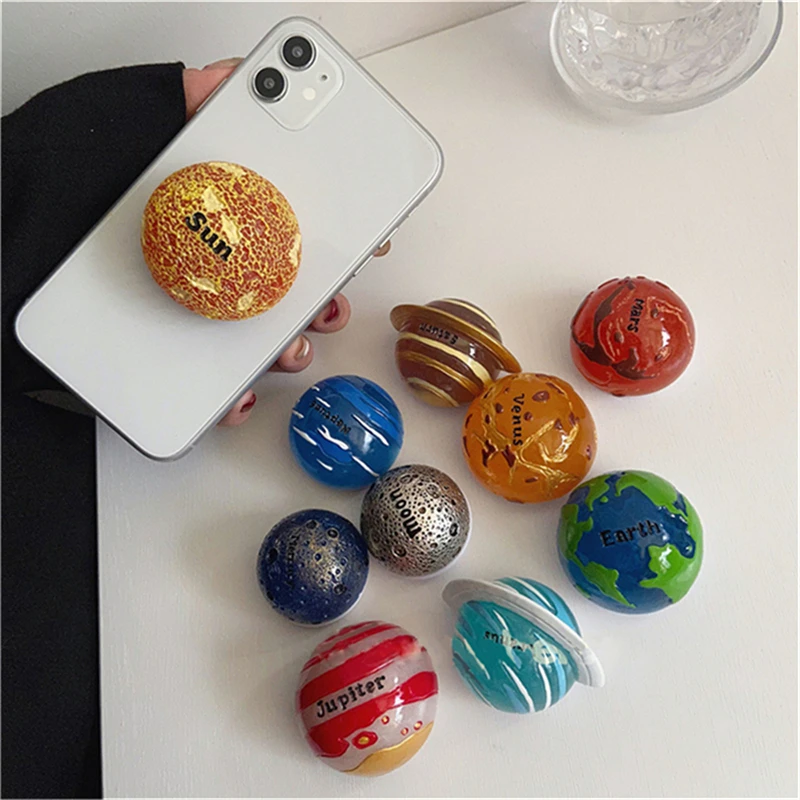 3D Universe Planet Phone Grip Tok Griptok Korea Holder Astronaut