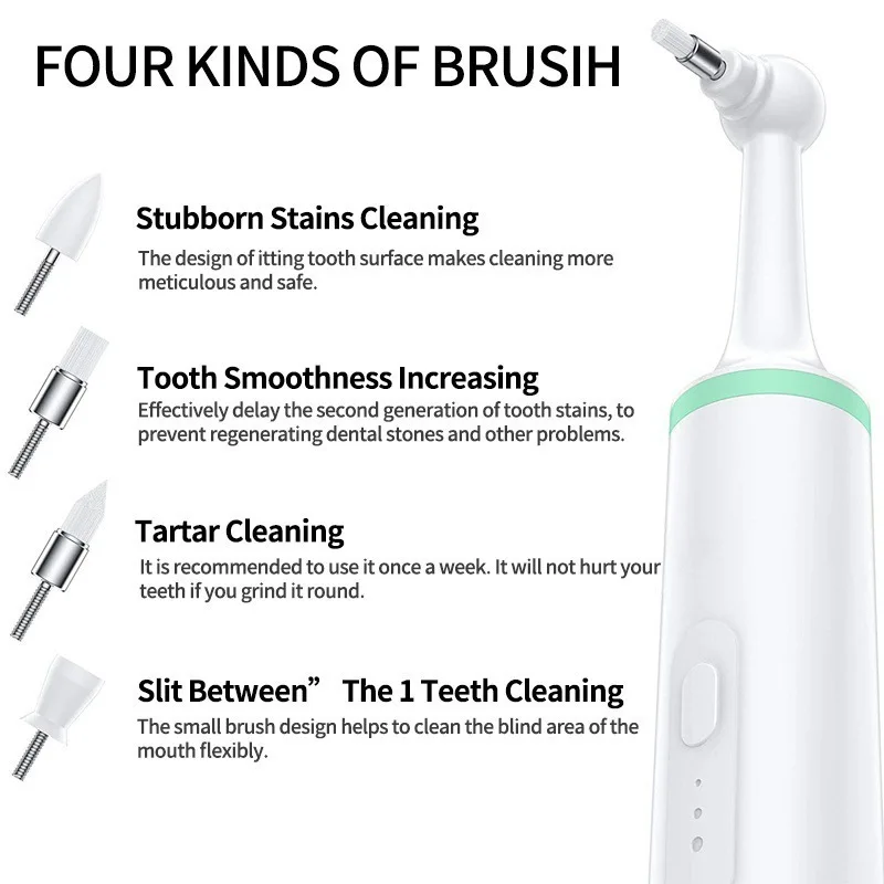 Title 3, Dog Tartar Cleaner Rechargeable Pet Electric To...