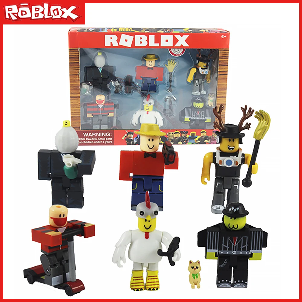 Conjunto de bonecas virtuais para meninos e meninas, novo jogo Roblox, punk  rock, magia, mestre, presente de Natal, 2, 5-3, 2023, 2023 - AliExpress