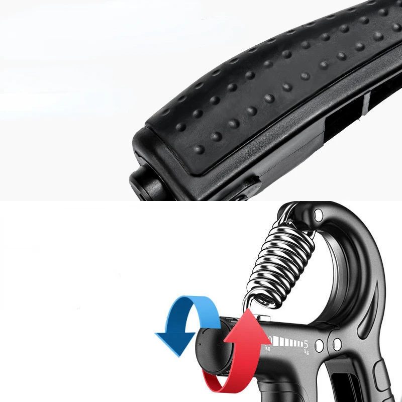 Adjustable Counting Grip Hand Training Arm Strength Portable Wrist Strength Rehabilitation Training Strength Professional