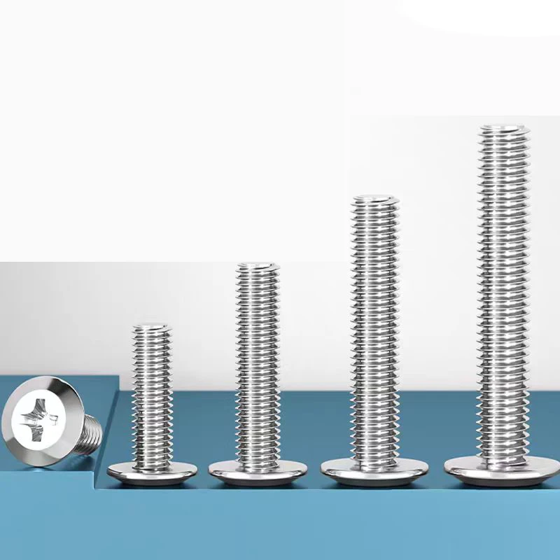 M2 M2.5 M3 M4 M5 Cross shaped Inverted Flat Head Furniture Screw Connection Joint Bolt 304 A2 Stainless Steel M2 M2.5 M3 M4 M5 Cross shaped Inverted Flat Head Furniture Screw Connection Joint Bolt 304 A2 Stainless Steel