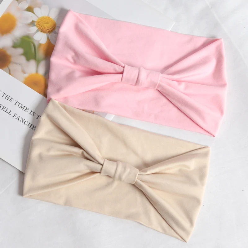 New Headband for Women Stretchy Wide Hair Band Headband for Yoga Running Sports Sweatband Women Girls Makeup Hair Accessories