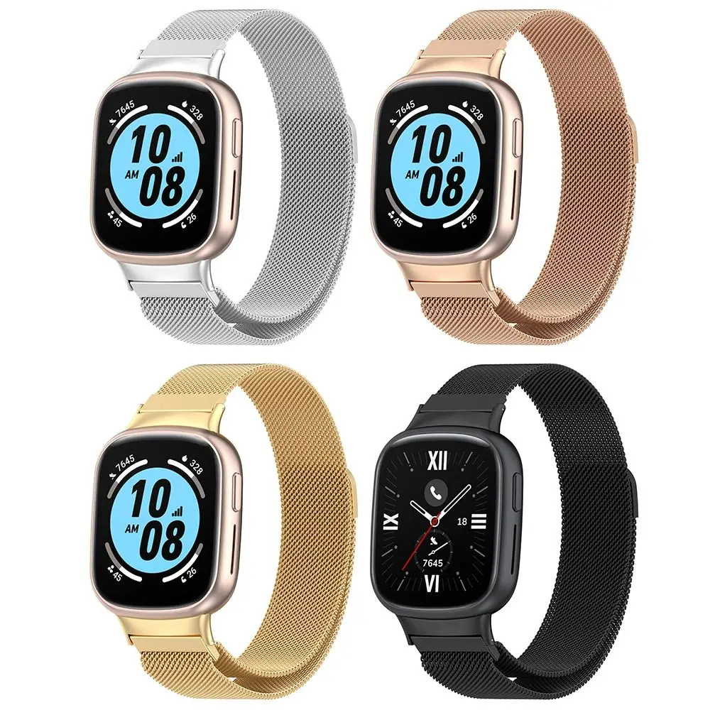 Enhanced Metal Milanese Watchband Bracelet Replacement Strap