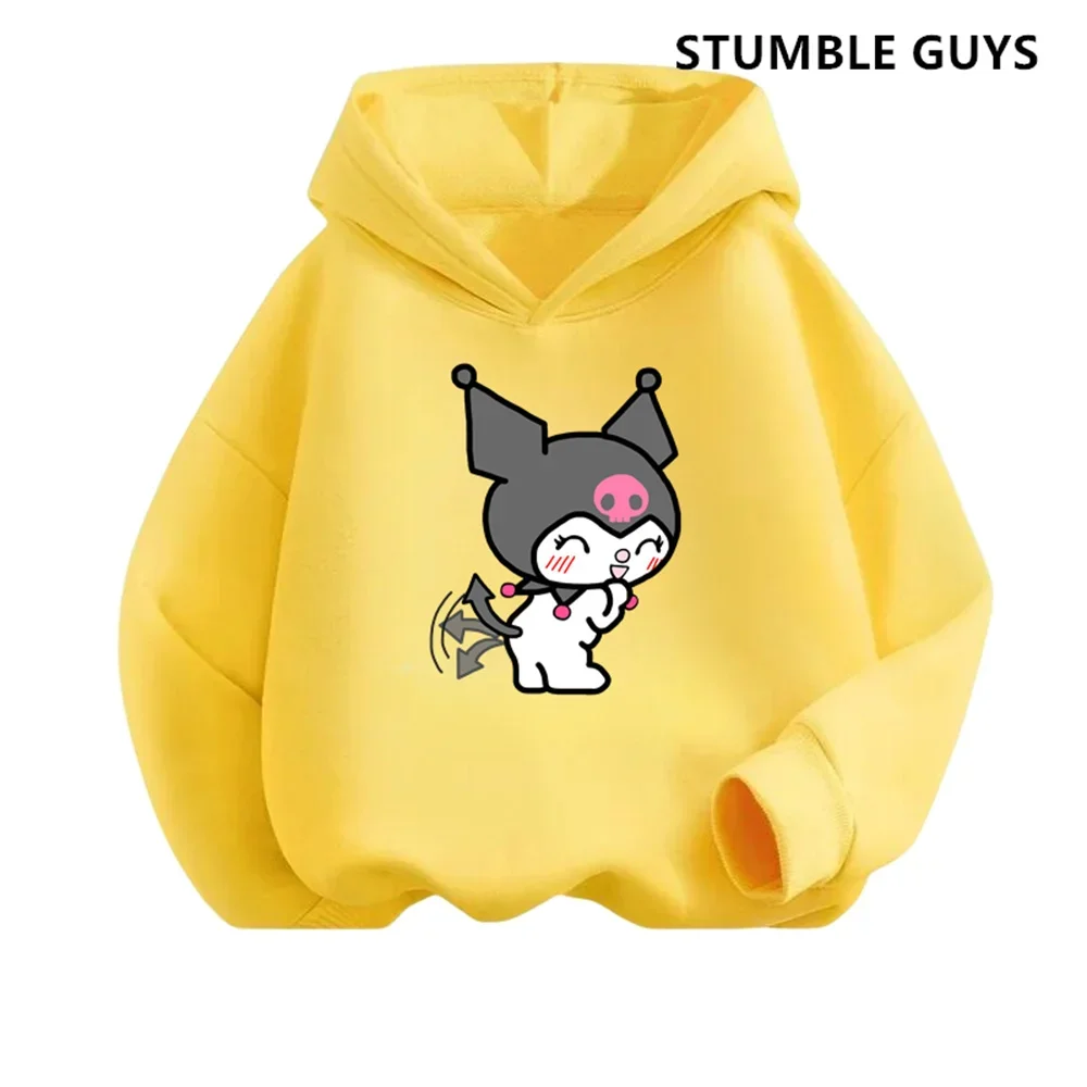 재밌는 패션 후드티, 90 년대 Y2k 고딕 후드티, 쿠로미 일본 쿠로미 후드티 세트, 여아 맨투맨 의류 상의, 맨투맨 의류