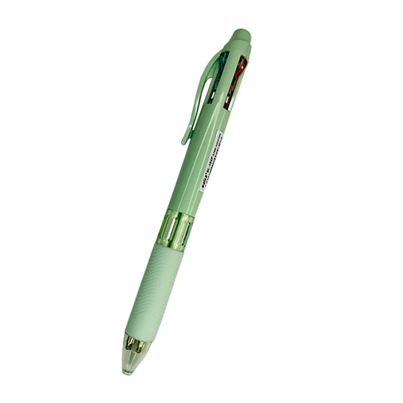 Jelly 6-Color Ballpoint Pen Mechanical Lead Pencil Set Green