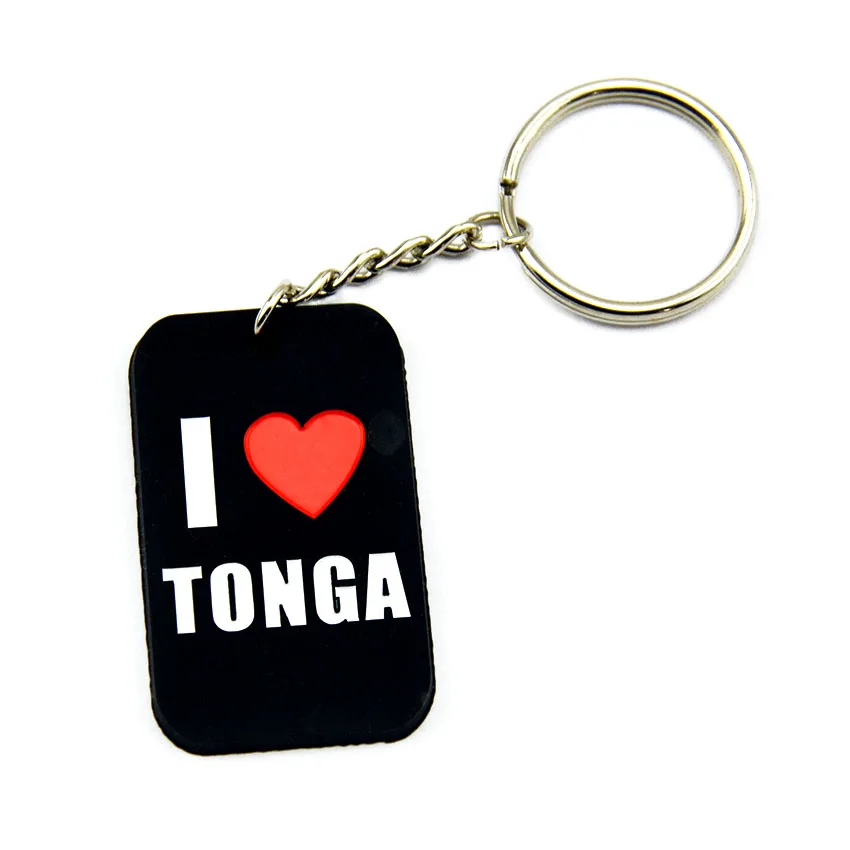 

25 шт., я люблю Tonga, силиконовая фотография, черный