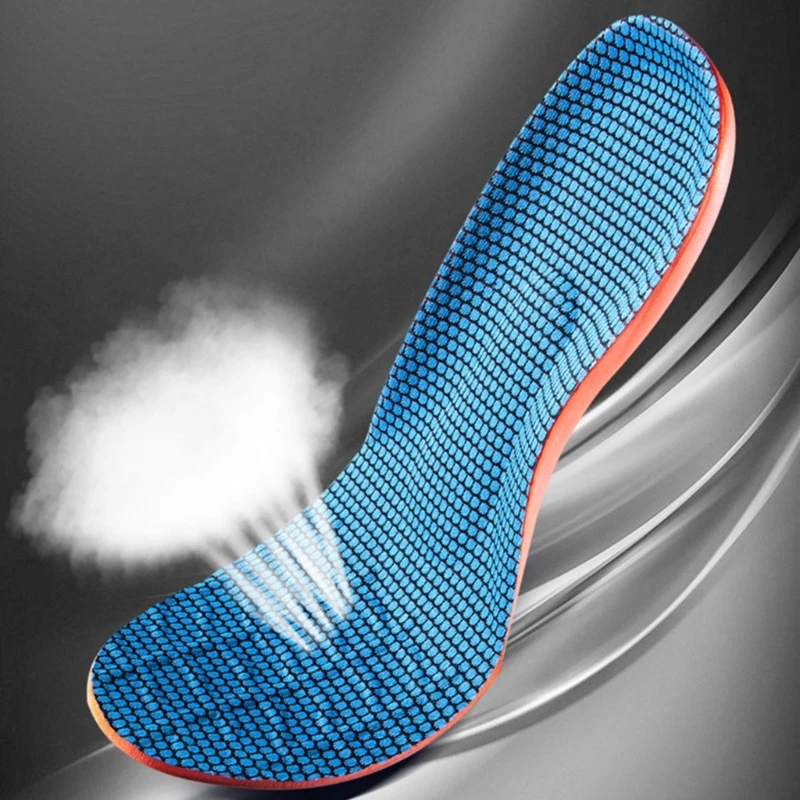 Sport Orthopedic Insoles for Feet Men Women EVA Breathable Shock Absorption for Running Basketball Care shoe insoles orthopedic insoles