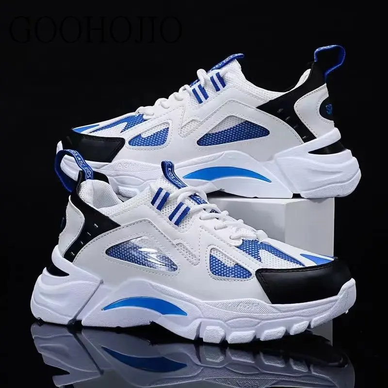 

Men Casual Shoes Mesh Comfortable Breathable Male Shoes Thick-soled Ligh Soft Running Gym Men Shoes Sneakers Jogging All-match