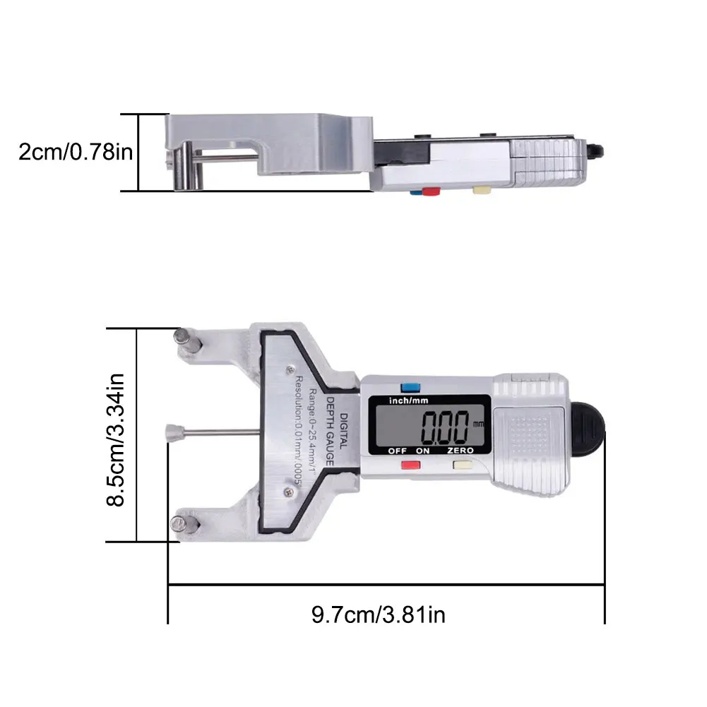 벨트 장력 도구 디지털 디스플레이 벨트 장력 게이지 Voron 3D 프린터 액세서리용 고정밀 벨트 장력 테스터