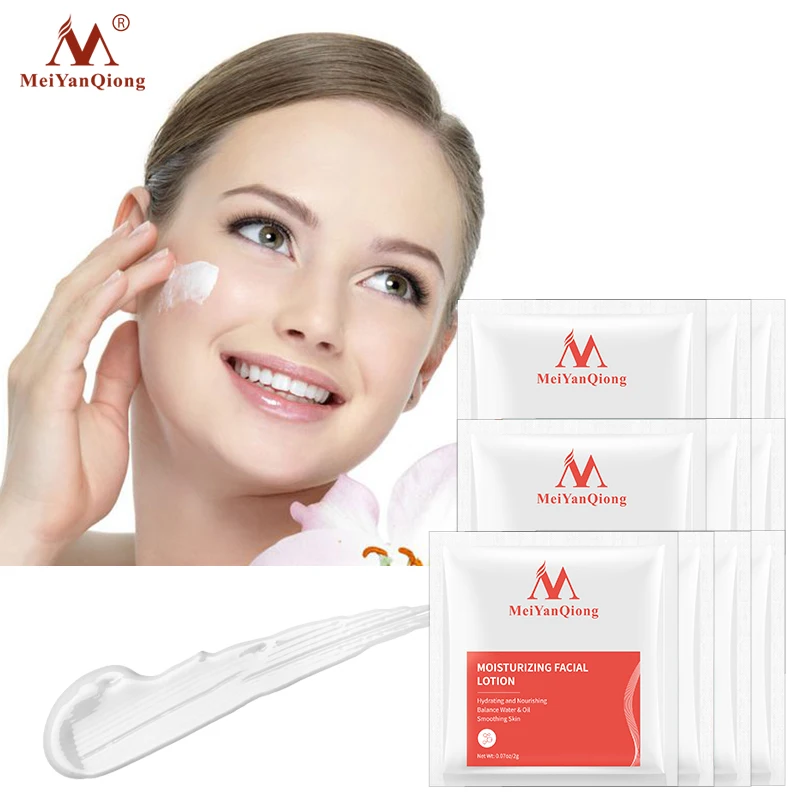 10pcs Moisturizing Lotion Whitening Moisturizing Nourishing Skin Anti-Wrinkle Fine Lines Anti-Aging Travel Size Facial Care