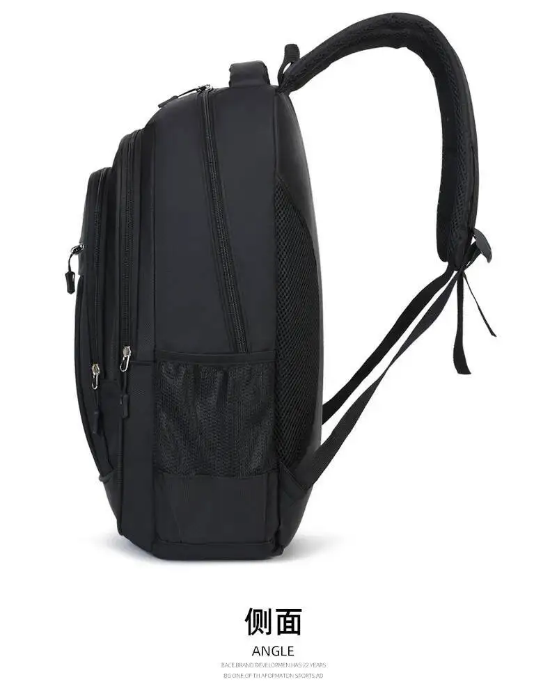 Textur Business Leichter College-Studenten-Reise-Pendler-Casual-College-Schultertaschen Mehrschichtiger Rucksack Herren-Rucksack – Detail 31