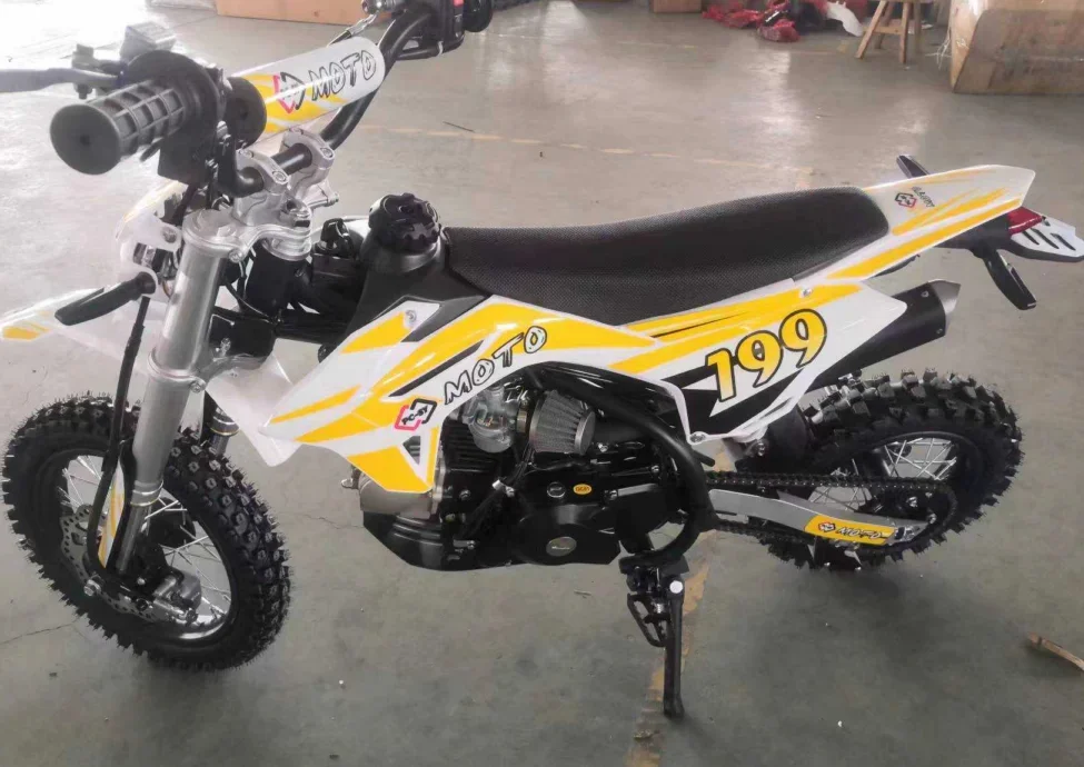 110cc Gas Power Automatic 4 Stroke CE Kids Dirt Bike Motorcycle Mini Moto Pit Bike
