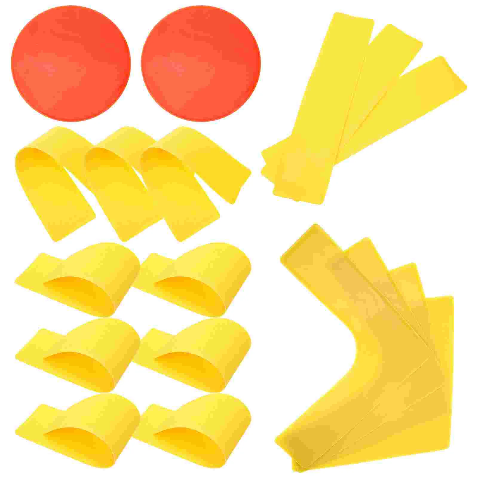 

Emblems Tennis Ground Marking Line Football Training Markers Sign Aids Carpet Kids Walker Spot Pads Signs Balance Spots Child