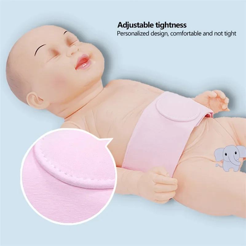 Baby Hernia Therapy Treatment Belt Quality Adhesion Breathable Elastic Cotton Strap Hernia Belt For 0-1 Year Old Baby Infant